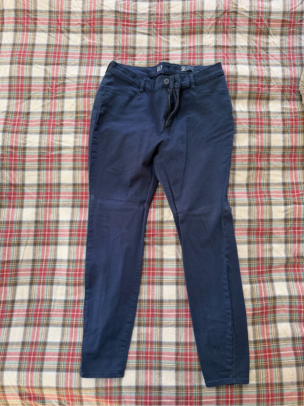 GAP Women's Navy Skinny Chinos - Deep Navy